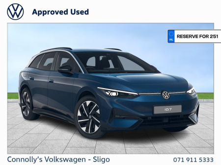 2025 Volkswagen ID.7 TOURER PRO PLUS 77KWH 286BHP