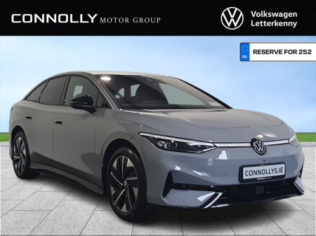 2025 Volkswagen ID.7 Pro Plus 77KWH 286HP WLPT520kms Range, SEAI grant deducted €57,905