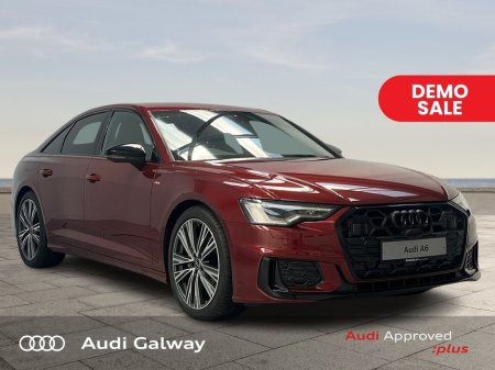 2025 Audi A6 €669 p/m on - 2.0TDI S/LINE AUTO 204BHP BLACK PACK - COMFORT PACK - SUPERSPORT SEATS