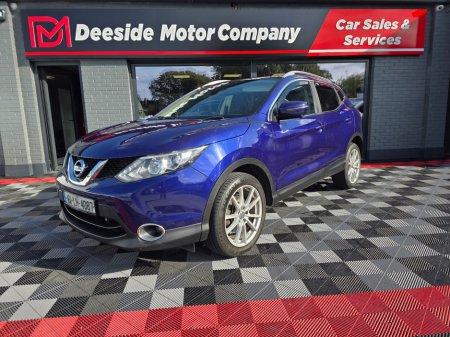 2016 Nissan Qashqai 1.5 DCI N-CONNECTA 110 110PS 5DR , SAT-NAV , Cruise Control , Alloys , Privacy Glass , Parking Sensors , Finance Available from €50 p/w & Deposit t&c may apply , Warranty ,. NCT , Fresh Service €11,950