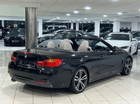 2017 BMW 4 Series 420d M-SPORT PLUS CABRIOLET AUTO=LOW MILES//HUGE SPEC=OYSTER LEATHER//FULL SERVICE HISTORY=171 D REG=ONLY €200 ANNUAL ROAD TAX//TAILORED FINANCE PACKA €25,995