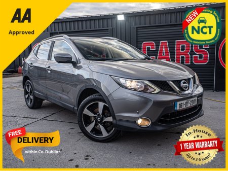 2016 Nissan Qashqai 2016 Qashqai 1.5dci Nconnect/Sunroof&Camera/1yr wa