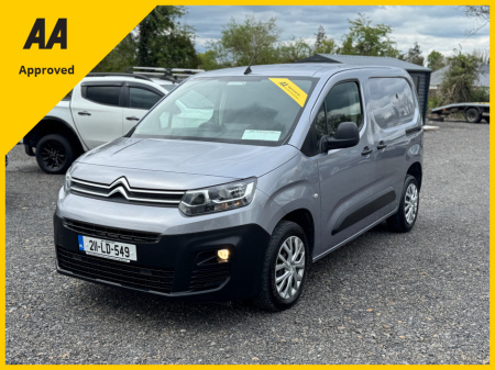 2021 Citroen Berlingo 3 seater Enterprise €12,750