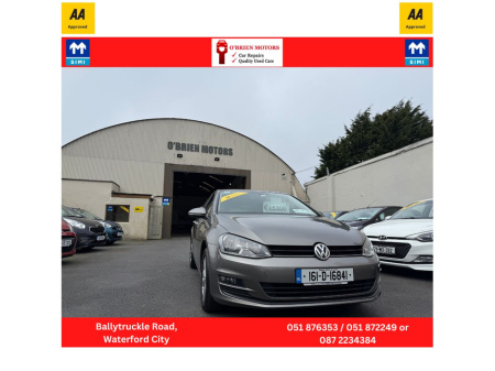 2016 Volkswagen Golf TRENDLINE 1.2 TSI D7F 5DR 11 110HP 5