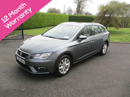 2018 SEAT Leon 1.6 TDI 115HP SE 5DR ESTATE - FREE 12 MONTH WARRANTY - NEW TIMING BELT & WATER PUMP  - FULL SERVICE HISTORY