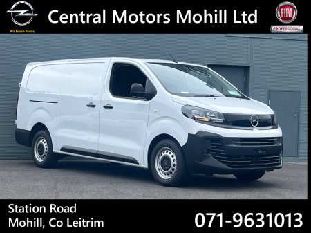 2025 Opel Vivaro LWB |  L2H1 |  KOMFORT 1.5 120PS-Diesel €25,569