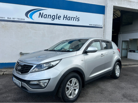 2014 Kia Sportage 1.7.  FINANCE AVAILABLE. TRADE IN WELCOME. www.nangleharris.ie. ALL CARS CHECKED WITH MOTORCHECK.IE CALL 01 5620011 €6,900