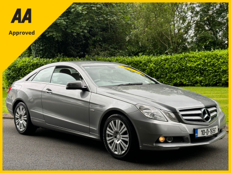 2010 Mercedes-Benz E Class E220 CDI ELEGANCE 2DR AUTO €8,945