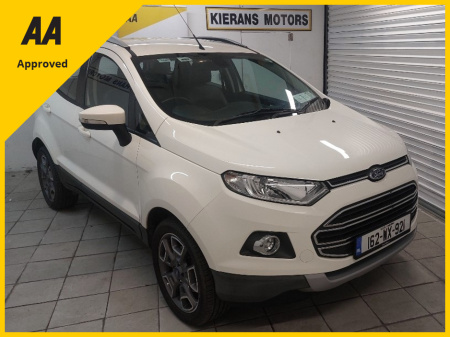 2016 Ford Ecosport 1.5 TITANIUM 112PS 5DR AUTOMATIC : NCT 11/26 : TAX to 02/26 : FINANCE ARRANGED : €12,500