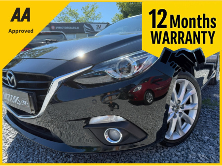 2014 Mazda Mazda3 150PS GT 4DR €7,999