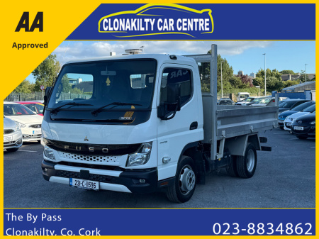 2023 FUSO Canter low Mileage Mitsubishi Fuso Canter Tipper €35,000