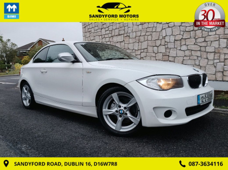2012 BMW 1 Series 118 D E82 Exclusive ED 2DR