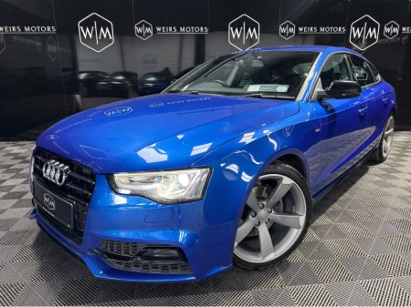 2016 Audi A5 SPORTBACK 2.0 TDI 150 S LINE BLACK EDITION ONE OWNER IRISH CAR