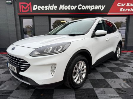 2021 Ford Kuga TITANIUM 5DR 1.5 TD 120 S6.2 M6 F, €85 p/w & €6,950 Trade in / Deposit , Titanium Spec , Front & Rear Sensors , Privacy Glass , Sat - Nav  , Apple Car Play & Android Auto , NCT , Warranty , Service €24,950