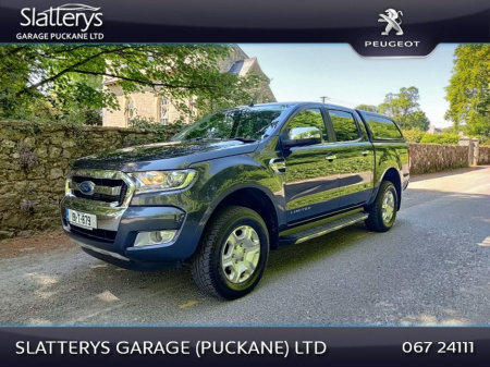 2019 Ford Ranger RANGER LIMITED 2.2 TD 160 INC VAT €25,995