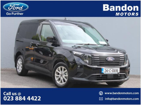 2024 Ford Transit Courier COURIER VAN LIMITED 1.0L ECOBOOST 125PS. Drives INCREDIBLY WELL and looks classy in Agate Black! Call a member of our sales team TODAY. €20,295