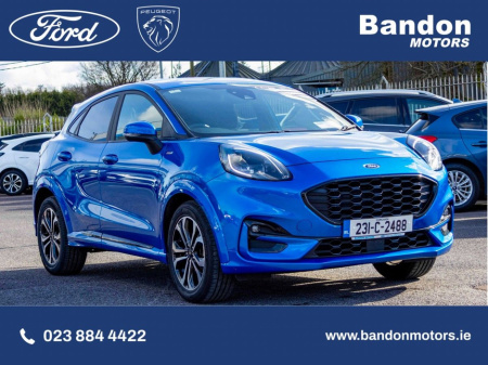 2023 Ford Puma 1.0L EcoB Hybrid 155PS ST-Line X Gold