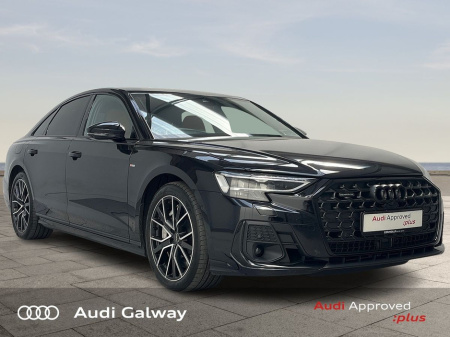2023 Audi A8 €869 p/m PCP 60 TSFI E QUATTRO BLK EDT 462bhp €77,900