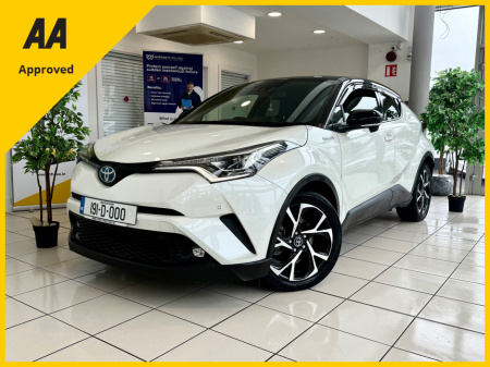 2019 Toyota C-HR HYBRID LUNA SPORT AUTO LEATHER/HEATED SEATS/LANE ASSIST/83,000KMS/1YEAR WARRANTY €22,890