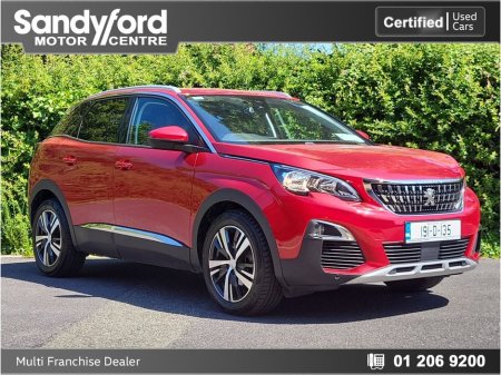 2019 Peugeot 3008 1.2 PureTech 130bhp S&S Auto Allure