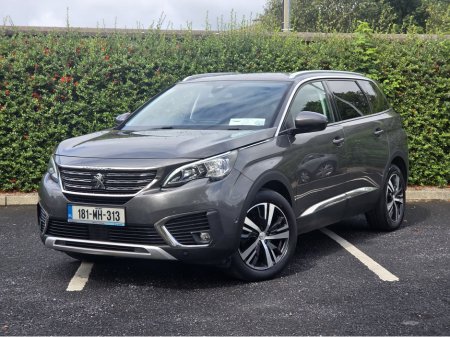 2018 Peugeot 5008 ALLURE 1.6 BLUE HDI 120 4 4DR €19,950