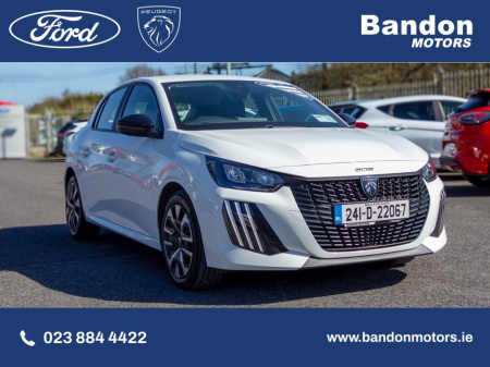 2024 Peugeot 208 Sold *Similar available in Grey & Black in Stock soon*2024 Peugeot 208 White 1.2 Puretech 75bhp Active