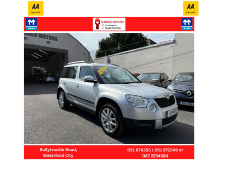 2010 Skoda Yeti AMBITION 2.0 TDI 110HP 2WD 5DR