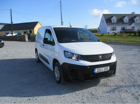 2022 Peugeot Partner ACTIVE 1.5 BLUE HDI 10 100 6.3 2DR