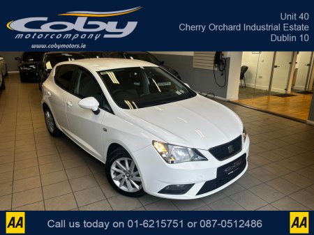2016 SEAT Ibiza 1.0 5DR Manual. Alloy Wheels, MFSW, Air Conditioning, Electric Mirrors/Windows, Automatic Lights/Wipers, Bluetooth, Luggage Cover, Handsfree, AUX/USB, and more.