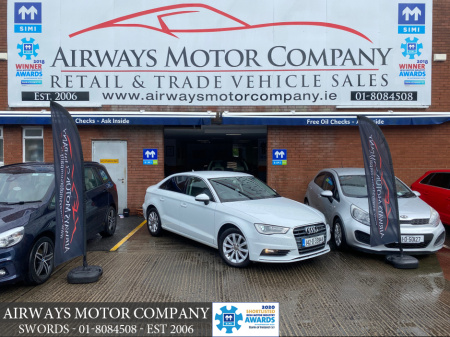 2014 Audi A3 Saloon * SPORT * 1.4 * TFSI * AUTOMATIC * 5DR * SAT NAV * REV CAM * AIRCON * ALLOYS * FOGS * €14,350