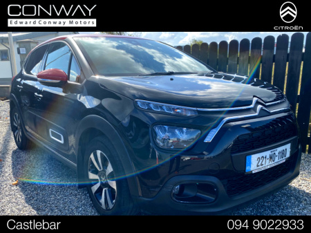 2022 Citroen C3 AUTO,  Auto,      FLAIR PLUS PURETECH 110 EAT EAT6 E €19,000