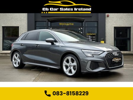 2022 Audi A3 2.0 TDI 35 S line Sportback 5dr Diesel S Tronic Euro 6 (s/s) (150 ps) 1 OWNER + VIRTUAL COCKPIT + PARKING SENSORS + APP CARPLAY