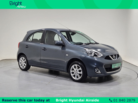 2017 Nissan Micra 1.2 5DR CVT SV E6 4DR A AUTO €9,950