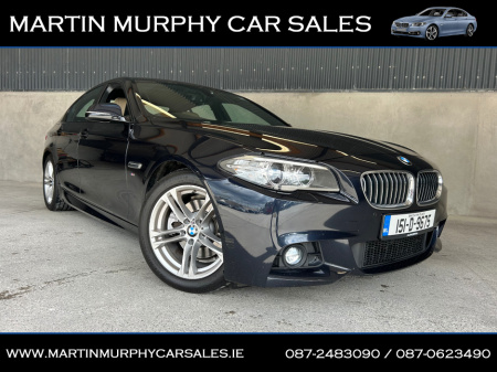 2015 BMW 5 Series 520D M-SPORT 520D 190 BHP AUTO €17,950