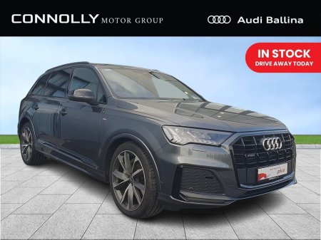 2023 Audi Q7 S Line BLK ED With Upgraded Sports Seats And Upgraded Alloys