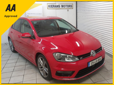2017 Volkswagen Golf 1.2 TSI HIGHLINE  MANUAL 6SPEED  110BHP : FULL LEATHER : FINANCE ARRANGED : €17,500