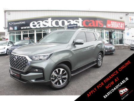 2025 Ssangyong Rexton ( 2 SEATER COMMERCIAL ) MUST BE SEEN ALL NEW REXTON ELX 202 BHP 8 SPEED AUTO ** UPGRADED QUILTED LEATHER SEATS / DASH *5 YEARS WARRANTY ** AVAILIBLE NOW AT EAST COAST CARS OF SLANE **