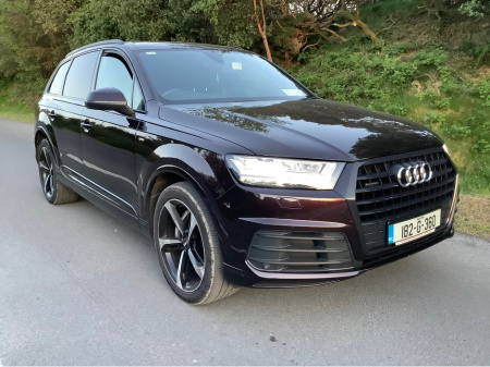 2018 Audi Q7 3.0 TDI 218 Q TIP S LINE 21 4DR