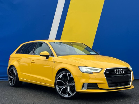 2017 Audi A3 SPORT 1.4 TFSI S-LINE PACK AUTO // FULL SERVICE HISTORY // HEATED SEATS // BRAND NEW 19
