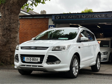 2017 Ford Kuga 2.0 Top Spec Titanium, Nct 01/2027, Timing Belt Replaced, Half Leather, Front & Rear Parking Sensors, Bluetooth, Cruise Control, A/C, Climate Control, Finance Available, SIMI Dealer, €13,950