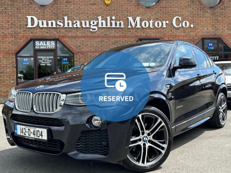 2014 BMW X4 3.0D M-SPORT XDRIVE AUTO *LOW KMS* €21,950