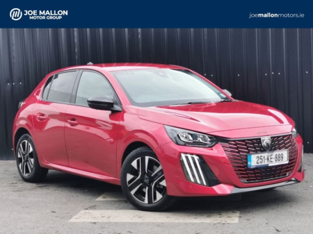 2025 Peugeot 208 1.2 Puretech 100bhp Allure €27,950