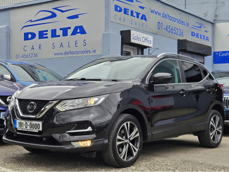2019 Nissan Qashqai N-CONNECTA 1.5 DCI 115BHP NCT 02/27 FINANCE AVAILABLE @ €76 PER WEEK SERVICE HISTORY/ PAN ROOF/ TOUCH SCREEN MEDIA/ REVERSE CAMERA/ BLUETOOTH/ HISTORY CHECKED €16,900