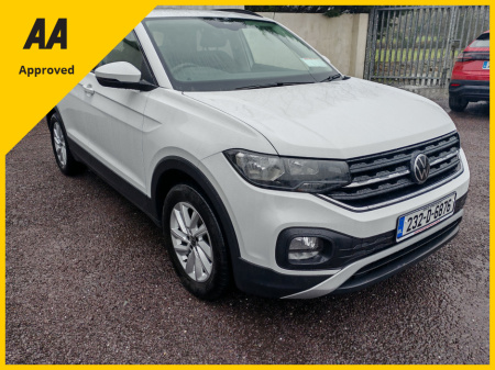 2023 Volkswagen T-Cross LIFE 1.0 TSI MANUAL 5SPEED 95BHP 5DR €24,900