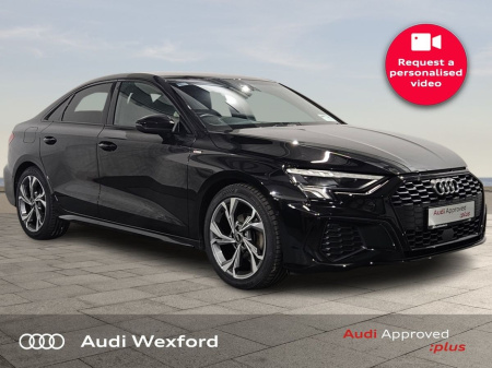 2022 Audi A3 Saloon S-line 30TDI 116HP Black Edition 339p/m
