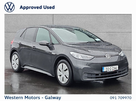 2021 Volkswagen ID.3 Life 145HP - HEATED SEATS - APPLE/ANDROID PLAY - 55kWh €19,995