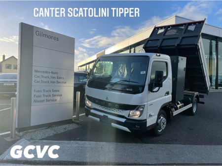 2025 Mitsubishi Canter 3C13 Scatolini Tipper + Tool Box