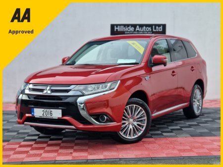 2016 Mitsubishi Outlander PHEV 2.0 PETROL PLUG IN HYBRID 4WD €16,950