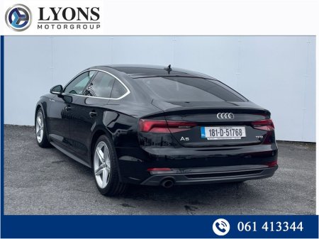2018 Audi A5 1.4TFSI S-Tronic 150 S Line €28,500