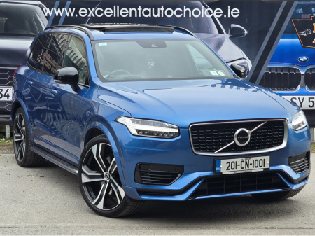 2020 Volvo XC90 R-DESIGN PR0 T8 PHEV AWD 5DR A 2.0 R-DSGN PRO 390BHP BLUE IMMACULATE! €59,950